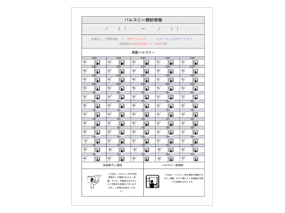 工事期間中洗濯物を外に干すことはできますか？